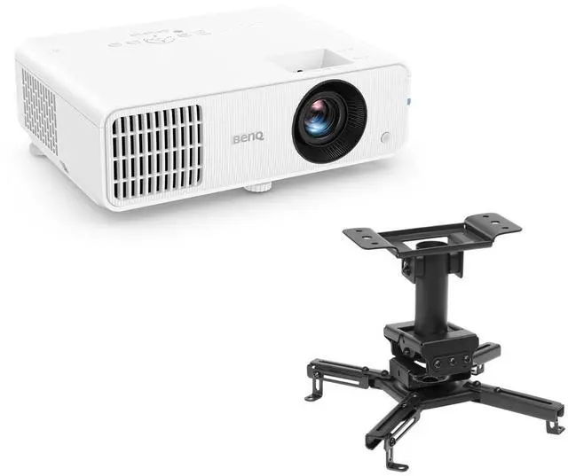 Main image of BenQ LW550 WXGA LED DLP Projector, Bundle with H&A Ceiling Mount