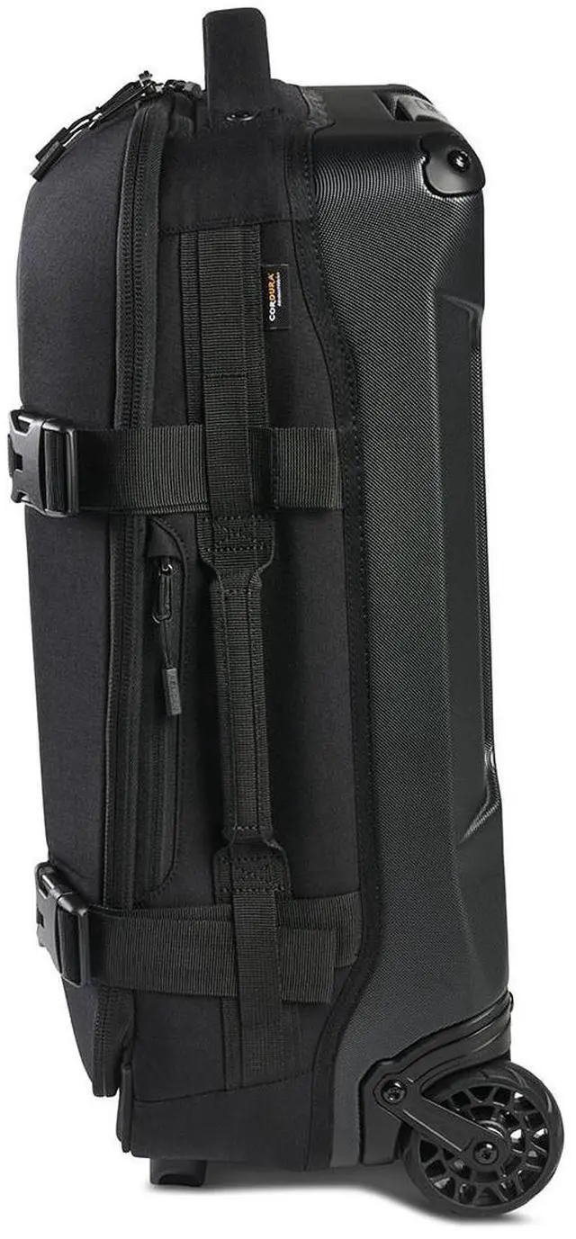 Alt view image 6 of 7 - Pelican Aegis Series 22" Wheeled Carry-On Roller Hybrid Duffel Bag Black