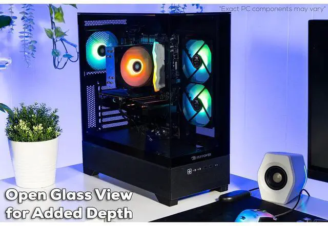 Alt view image 11 of 14 - iBUYPOWER Element Gaming PC Desktop - Intel Core i9 14900F, NVIDIA GeForce RTX 5070 12GB, 32GB DDR5 RGB RAM, 1TB NVMe SSD