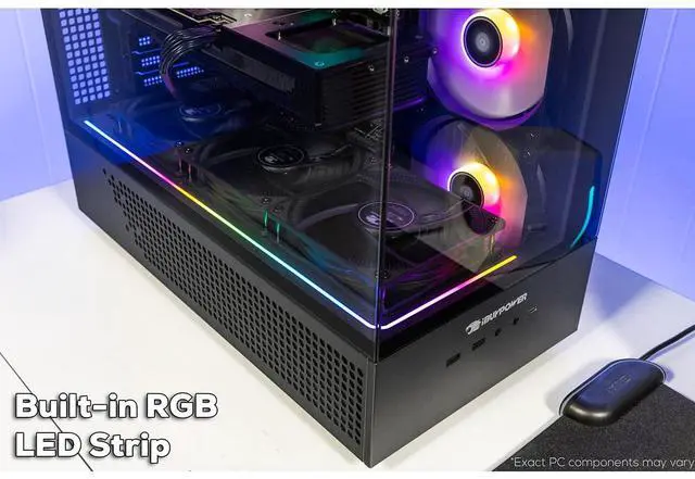 Alt view image 12 of 14 - iBUYPOWER Element Gaming PC Desktop - Intel Core i9 14900F, NVIDIA GeForce RTX 5070 12GB, 32GB DDR5 RGB RAM, 1TB NVMe SSD