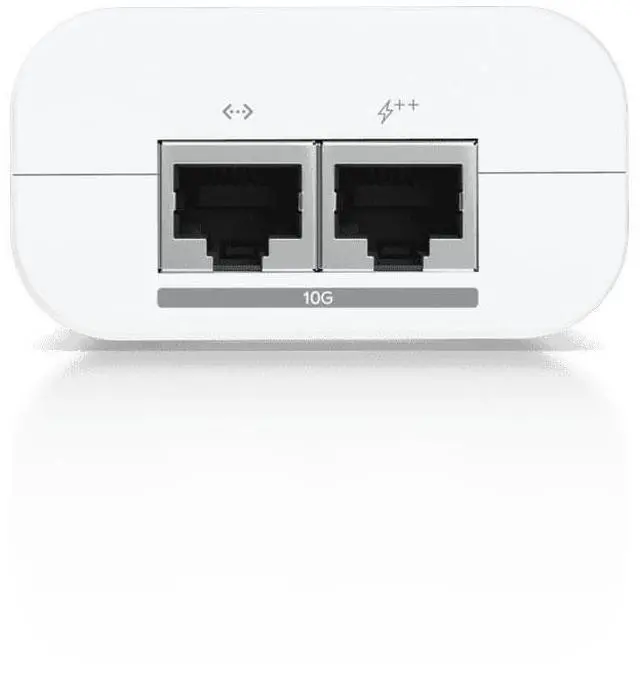 Alt view image 9 of 10 - Ubiquiti 10G PoE++ Adapter 60W (UACC-PoE++-10G)