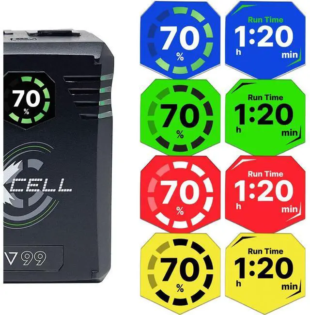 Alt view image 14 of 14 - Core SWX XCell Micro-Sized Smart Battery (99Wh, V-Mount)