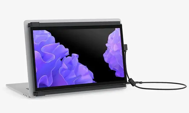 Alt view image 5 of 9 - Mobile Pixels - DUEX Plus DS 13.3" IPS LCD Monitor - Black (101-1006P04)