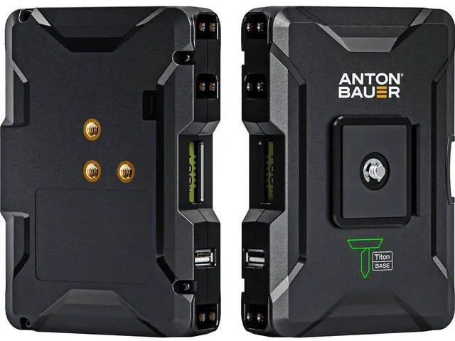Alt view image 5 of 7 - Anton Bauer Anton/Bauer Titon Base Kit, Compatible with Canon C100, C100mkII, C300, C50, LEMO Input, Lithium Battery Pack, Battery Replacement, Quick Release Battery