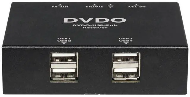 Alt view image 2 of 7 - DVDO 1-Host USB 2.0 Extender over Ethernet, 165' Range