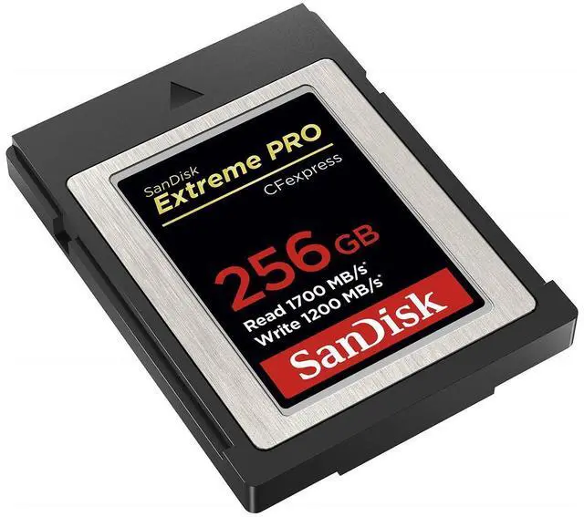 Alt view image 7 of 7 - SanDisk Extreme PRO 256GB CFexpress Type-B Memory Card, 1700MB/s Read, 1200MB/s Write with Memory Card Reader