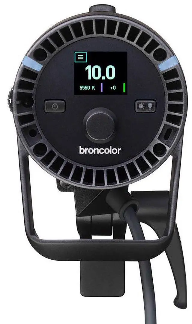 Alt view image 2 of 3 - Broncolor LED F160 Versatility Kit with F160 LED Lamphead, 2x Reflector, Li-Ion Battery