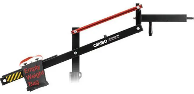 Main image of Cambo RD-1100 Redwing Compact Boom Arm with Empty Counterweight Bag for Light Fixtures
