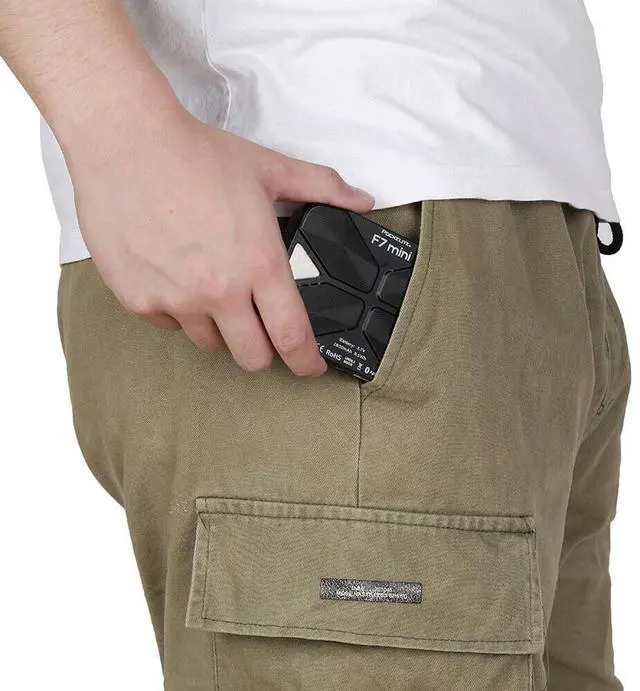 Alt view image 7 of 8 - Falconeyes PockeLite F7 mini RGB & Variable Color LED Light with Diffuser & Grid