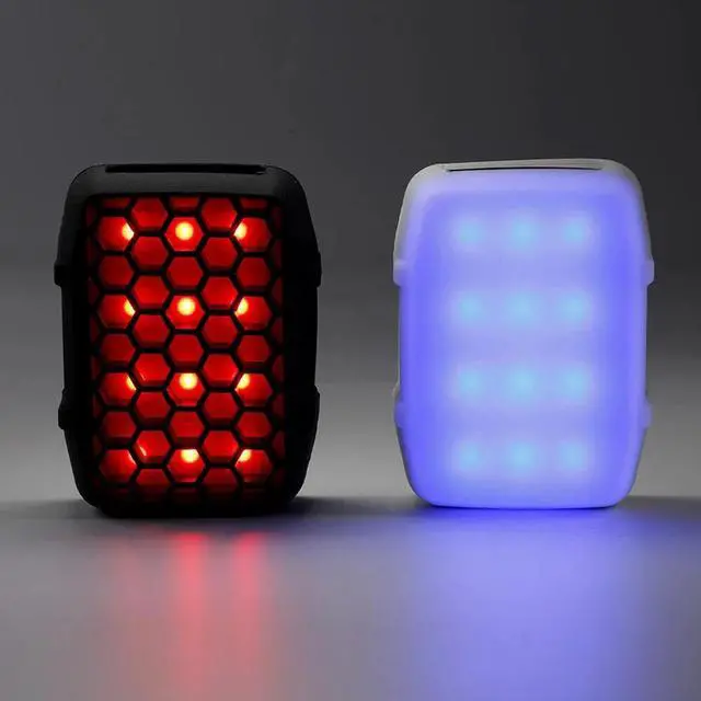 Alt view image 8 of 8 - Falconeyes PockeLite F7 mini RGB & Variable Color LED Light with Diffuser & Grid