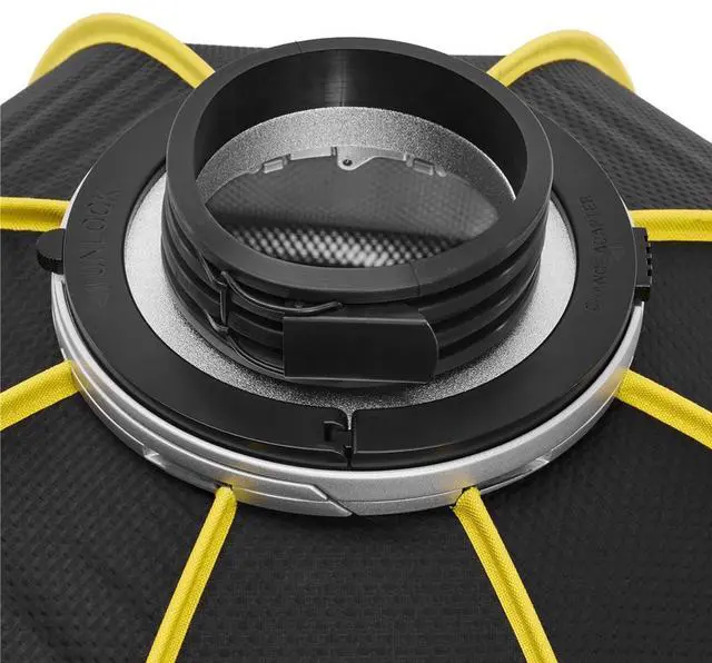 Alt view image 2 of 7 - Glow Glow 144mm ParaSnap Quick Softbox Speedring for Profoto Flash Heads, Securely Attach Profoto Mount Light Source to Any ParaSnap NewGen Softbox Light Modifier