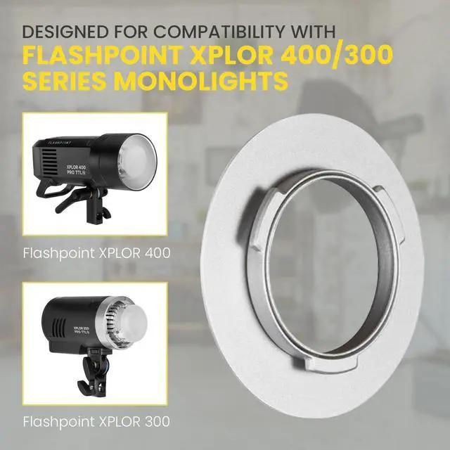 Alt view image 5 of 6 - Glow Low Profile Speedring Insert for Flashpoint XPLOR 400/300 Direct Mount, 114.3mm