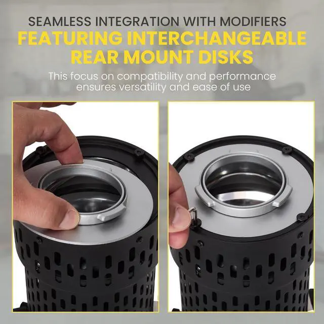 Alt view image 6 of 6 - Glow Low Profile Speedring Insert for Flashpoint XPLOR 400/300 Direct Mount, 114.3mm