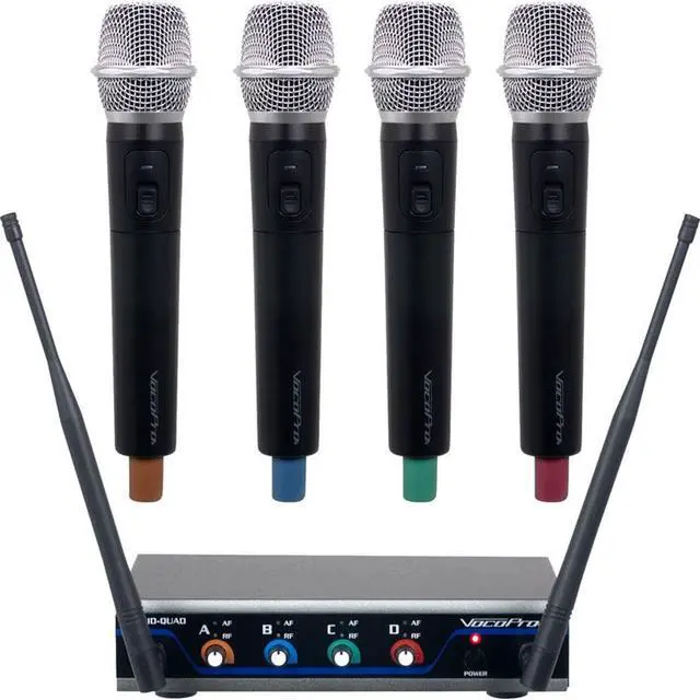 Alt view image 6 of 8 - VocoPro, 4 PA System, XLR Connector, Digital-Quad-H2 (Digital-Quad-H2)