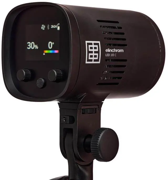 Alt view image 3 of 7 - Elinchrom LED 100 C 100W Bi-Color RGB Light Kit