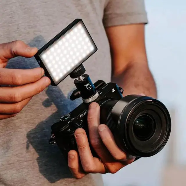 Alt view image 3 of 4 - Lume Cube Hot Shoe Mount with Stand for DSLR Camera