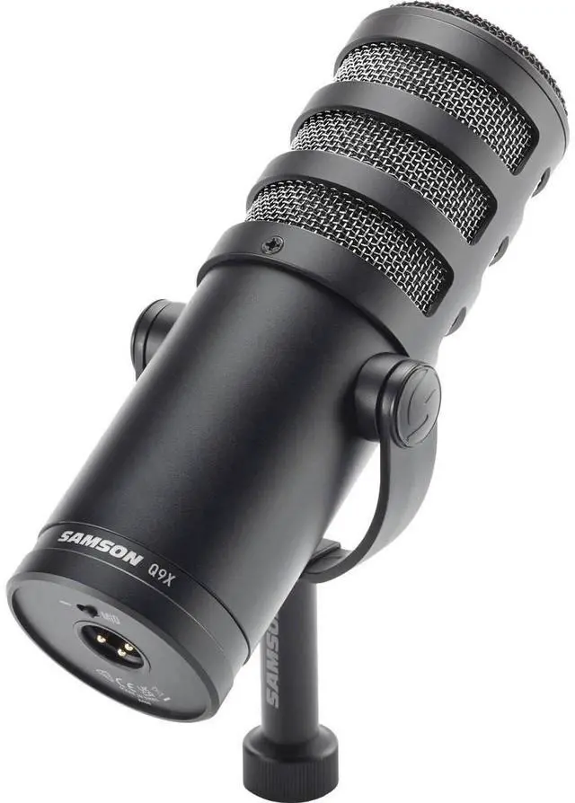 Alt view image 3 of 14 - Samson Q9x | Broadcast Dynamic Microphone