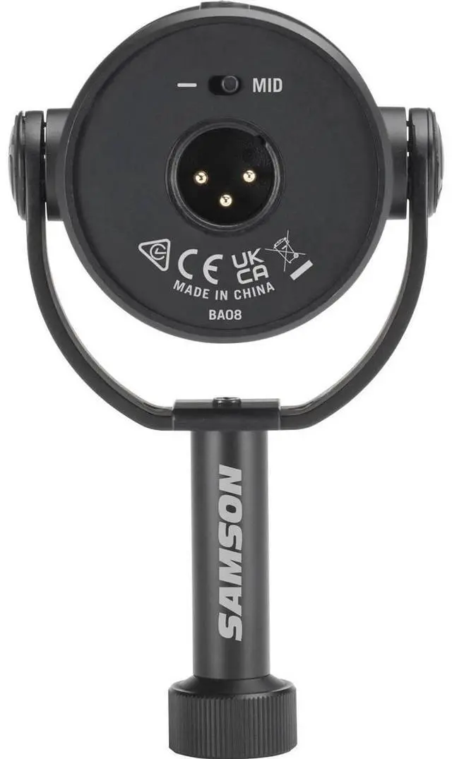 Alt view image 5 of 14 - Samson Q9x | Broadcast Dynamic Microphone