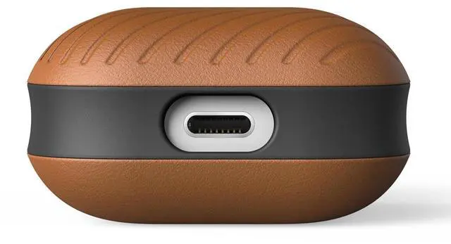Alt view image 2 of 5 - Moment Leather Case for Apple AirPods 1 & 2, Antique Cognac