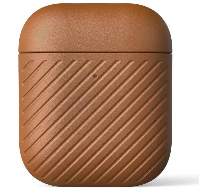 Alt view image 3 of 5 - Moment Leather Case for Apple AirPods 1 & 2, Antique Cognac