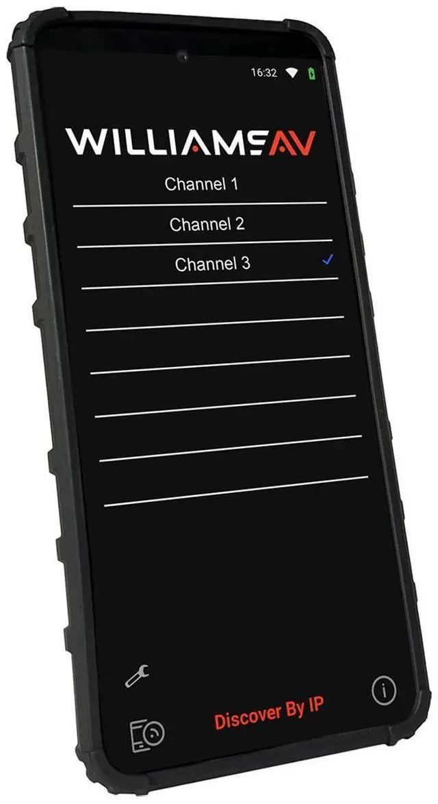 Alt view image 2 of 7 - Williams Sound WaveCAST WAV Pro Wi-Fi Receiver, Black #WF R2-00