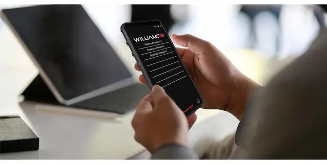 Alt view image 6 of 7 - Williams Sound WaveCAST WAV Pro Wi-Fi Receiver, Black #WF R2-00