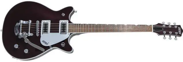 Alt view image 5 of 7 - Gretsch G5232T Electromatic Double Jet FT Guitar, Black Walnut Fingerboard, Dark Cherry Metallic