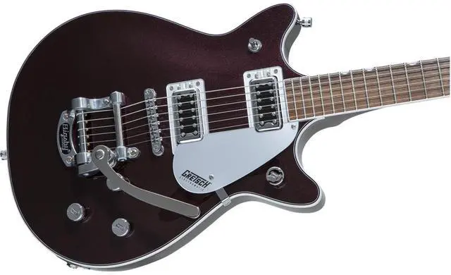 Alt view image 7 of 7 - Gretsch G5232T Electromatic Double Jet FT Guitar, Black Walnut Fingerboard, Dark Cherry Metallic