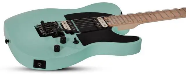 Alt view image 9 of 11 - Schecter Guitar Research SVSS PT-FR Maple Fingerboard Electric Guitar Sea Foam Green