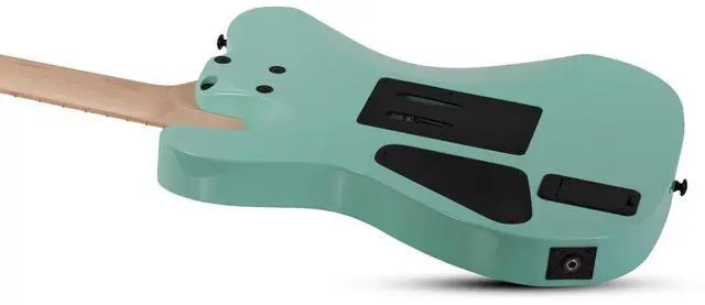 Alt view image 10 of 11 - Schecter Guitar Research SVSS PT-FR Maple Fingerboard Electric Guitar Sea Foam Green