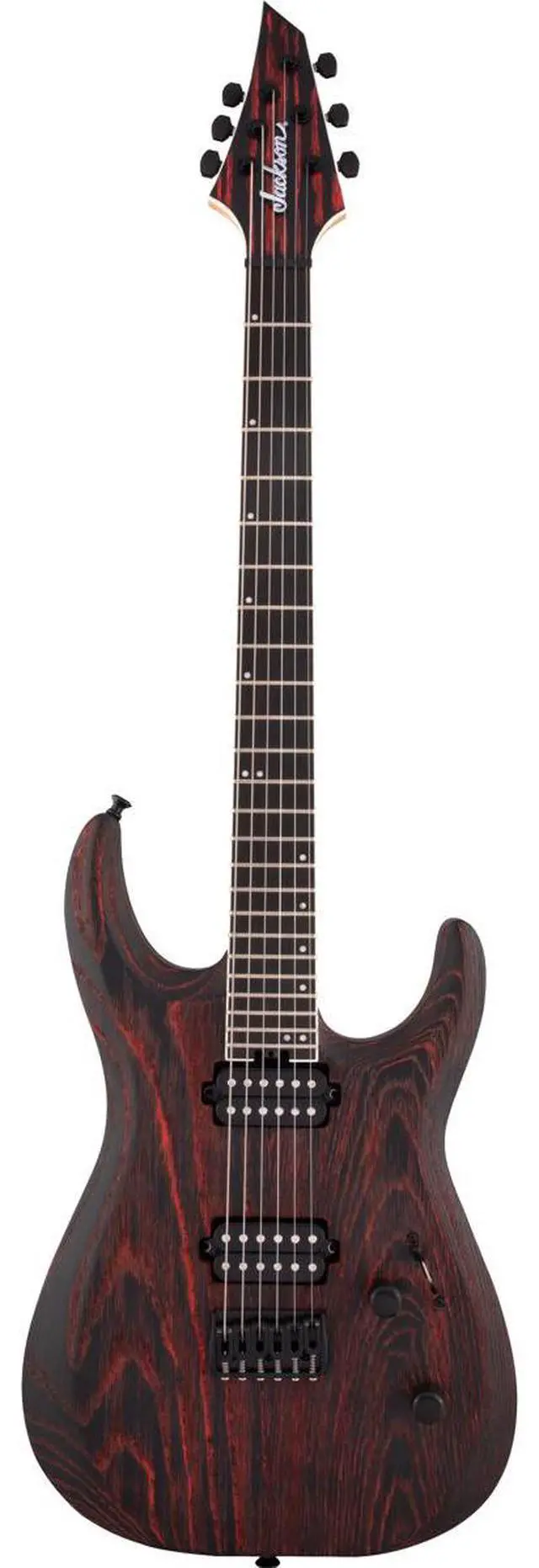 Main image of Jackson Pro Series Dinky DK2 Modern Ash HT6 Electric Guitar, Ebony Fingerboard, Baked Red