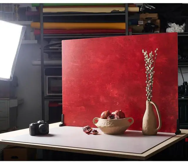 Alt view image 5 of 7 - V-FLAT WORLD Duo Board - 30x40" Double Sided Surface Board, Cobalt Blueberry/Cranberry Crimson