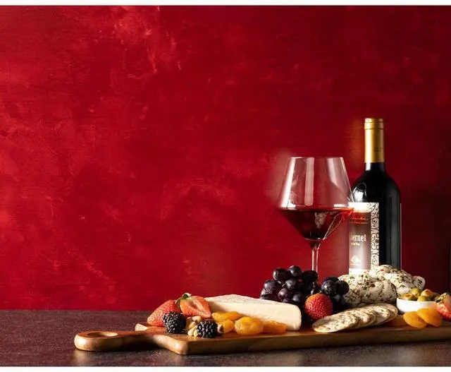 Alt view image 2 of 7 - V-FLAT WORLD Duo Board - 30x40" Double Sided Surface Board, Cobalt Blueberry/Cranberry Crimson