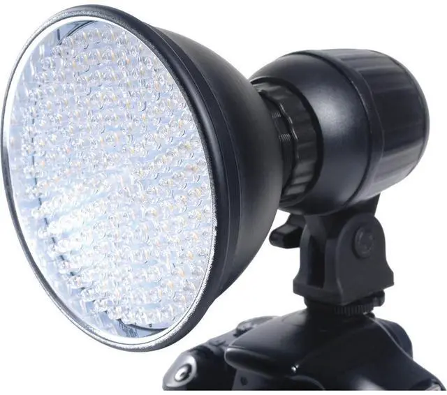 Alt view image 2 of 7 - Smith-Victor V1000 Camera Mounted 100W Variable Color On-Camera LED Light