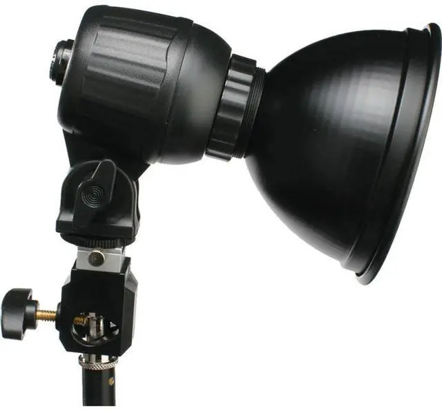 Alt view image 4 of 7 - Smith-Victor V1000 Camera Mounted 100W Variable Color On-Camera LED Light