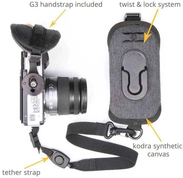 Alt view image 2 of 11 - Cotton Carrier G3 StrapShot Camera Harness