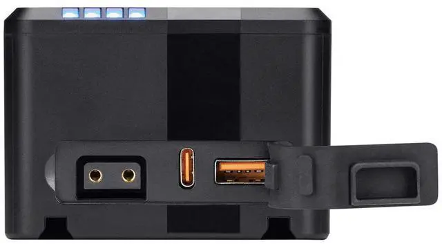 Alt view image 5 of 7 - Westcott MV95 Mini 95Wh 14.8V 6400mAh Lithium-ion V-Mount Battery