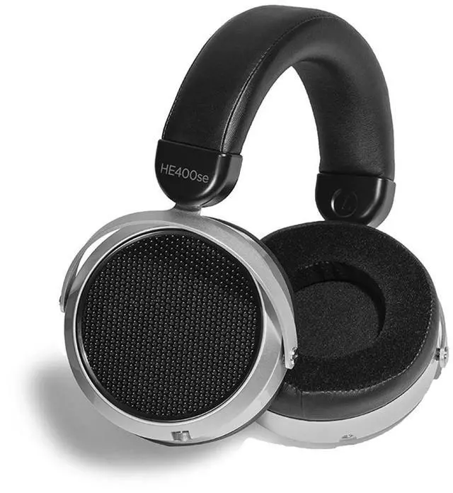 Alt view image 14 of 14 - HIFIMAN HE400SE Stealth Magnets Version Over-Ear Open-Back Full-Size Planar Magnetic Wired Headphones for Audiophiles/Studio, Great-Sounding, Stereo, Comfortable-Sliver