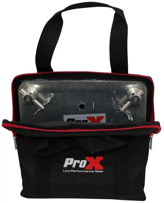 Alt view image 8 of 10 - ProX XB-BP12TB Padded Gig Bag Fits 1x 12x12 inch Truss Base Plate