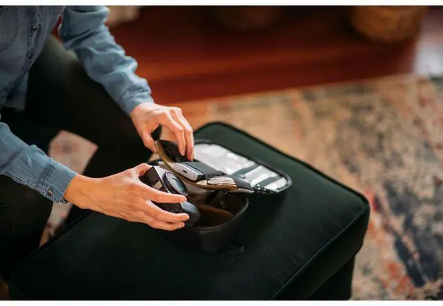 Alt view image 8 of 9 - nomatic mckinnon camera tech organizer- travel electronic organizer, camera cable pouch, charger case organizer