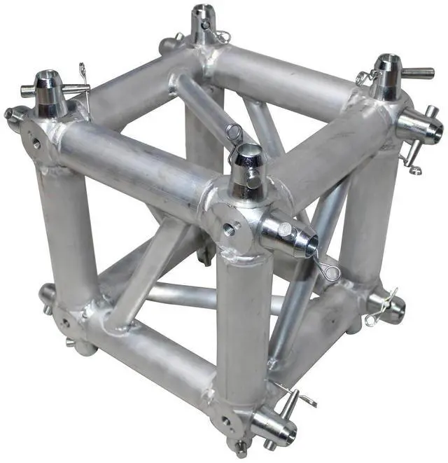 Alt view image 8 of 14 - ProX XT-JB6W-4W 6 Way Square Truss Junction Block - Includes 4 Way 16 Half Conical Couplers