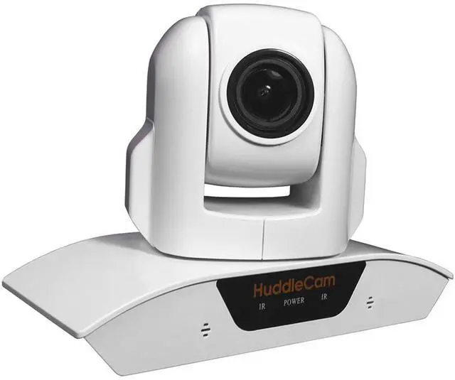 Alt view image 4 of 8 - HuddleCamHD HC3XA-WH 3X Optical Zoom/Dual Microphone Array/USB 2.0 Camera/74 degree Lens/White