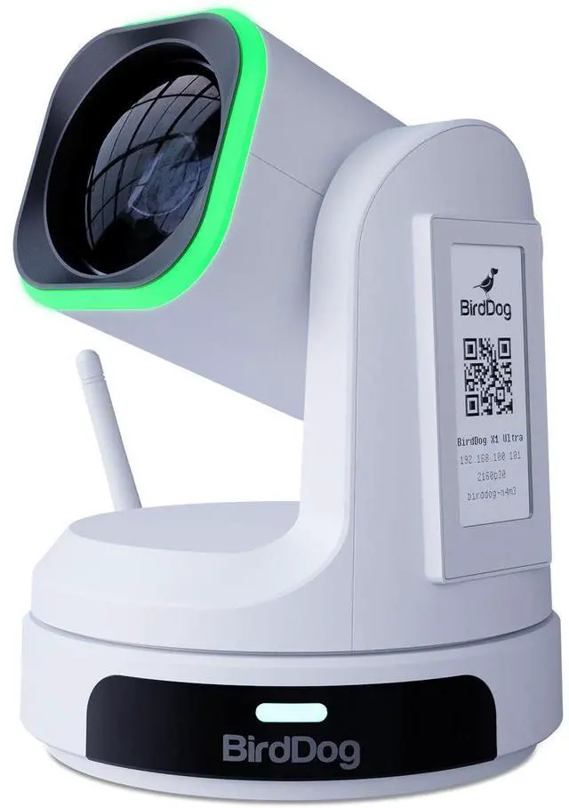 Alt view image 7 of 10 - BirdDog X1 Ultra PTZ Camera with 12x Zoom (White)