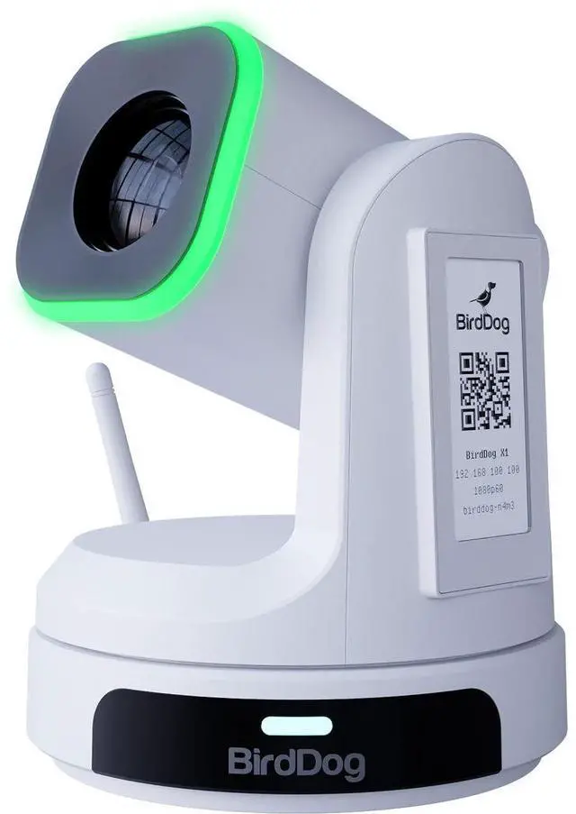 Alt view image 7 of 9 - BirdDog X1 PTZ Camera with 20x Zoom (White)