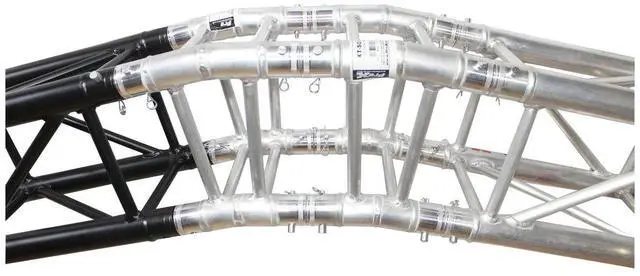 Alt view image 6 of 7 - ProX XT-SQ12D 9" 2-Way 12 Degree F34 Square Truss Angle Connector, 2mm Wall