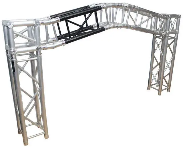 Alt view image 4 of 7 - ProX XT-SQ12D 9" 2-Way 12 Degree F34 Square Truss Angle Connector, 2mm Wall