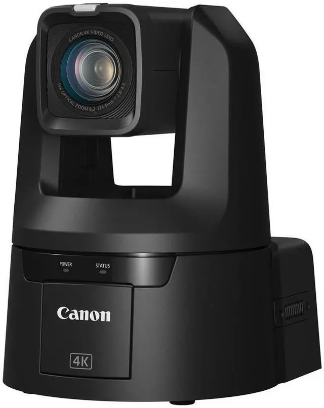 Alt view image 2 of 7 - Canon CR-N700 13.4MP 4K UltraHD 15x PTZ Camera, Satin Black