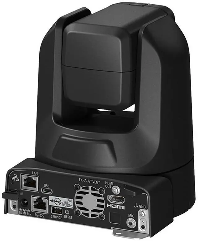 Alt view image 16 of 19 - Canon CR-N100 4K NDI PTZ Camera with 20x Zoom (Satin Black)
