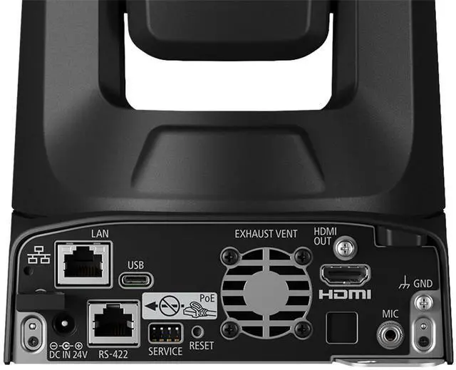 Alt view image 15 of 19 - Canon CR-N100 4K NDI PTZ Camera with 20x Zoom (Satin Black)
