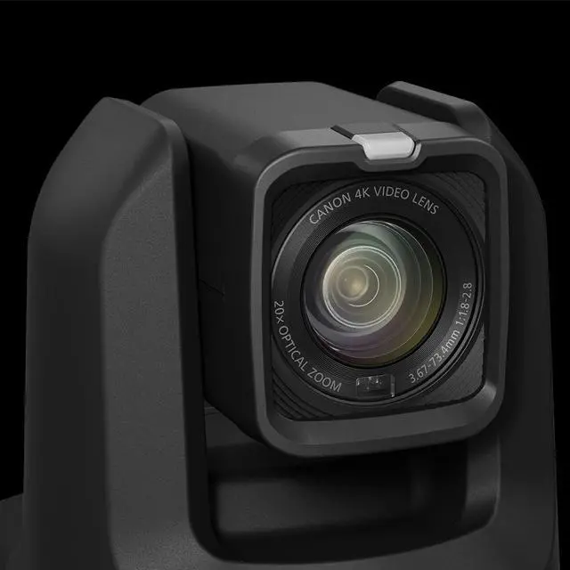 Alt view image 17 of 19 - Canon CR-N100 4K NDI PTZ Camera with 20x Zoom (Satin Black)
